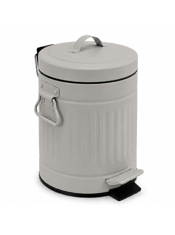 relaxdays Kosmetikeimer in Grau - 3 Liter