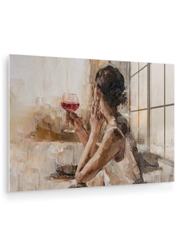 OnlyWow Acrylglasbild Wein