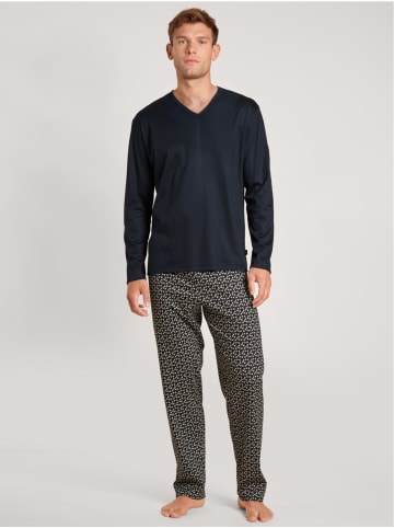 Calida Pyjama in dark sapphire