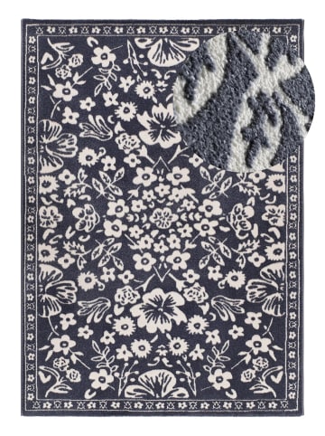 Atticgo Kurzflor-Teppich AMARA in blau/mehrfarbig