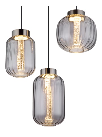 Globo lighting Hängeleuchte "FLUORO" in black