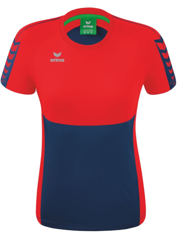 erima Sportshirt "Six Wings T-Shirt" in Blau