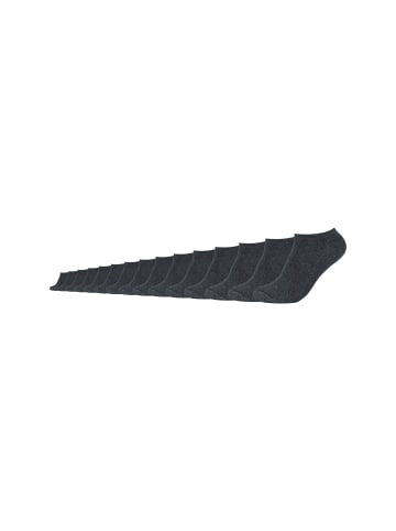 S. Oliver Sneakersocken 15er Pack classics in anthracite melange