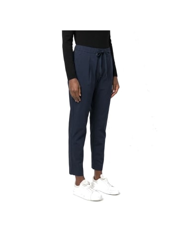 Blau Elasthan Casual Hose