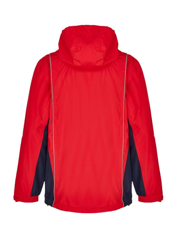 mh michael heinen "Memmert", Funktionsjacke in rot-navy