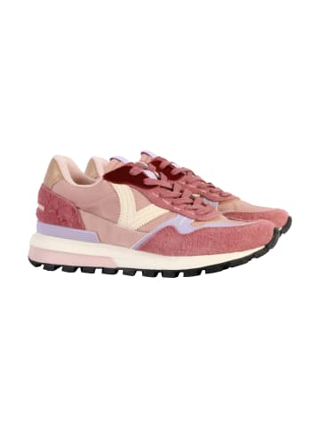 Victoria Leder-Sneaker Rose