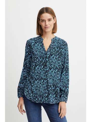 b.young Langarmbluse BYJOSA VNECK SHIRT - 20812710 in blau