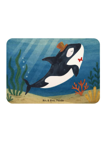 Mr. & Mrs. Panda Pinnwand Magnet Orca Zylinder Design ohne Spruch in Weiß