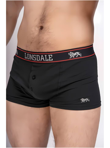 Lonsdale Boxershort "Oakworth" in Schwarz
