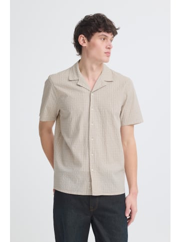 BLEND Kurzarmhemd BHBarny in Beige