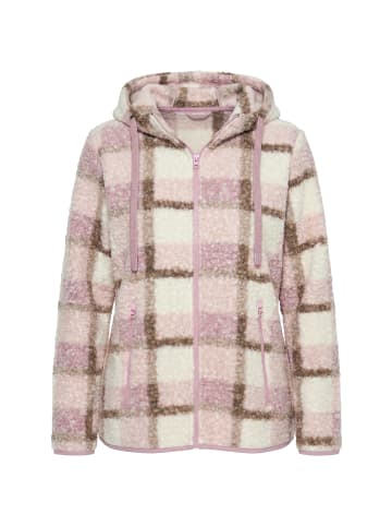 Ulla Popken Sweatjacke in zartrosa