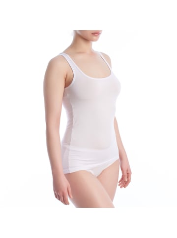 Q-en Unterhemd in White