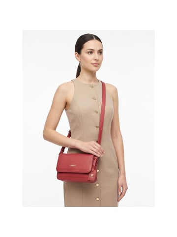 Lazarotti Bologna Leather Umhängetasche Leder 21 cm red