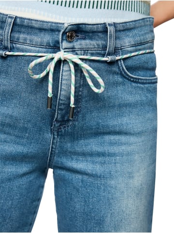 MARC CAIN SPORTS  Feminine Jeans mit Kordel in Blue Denim