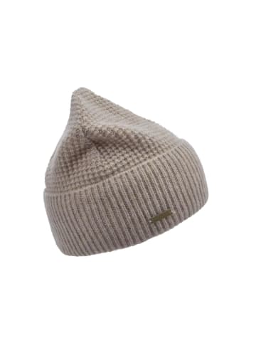Seeberger Strickmütze in beige