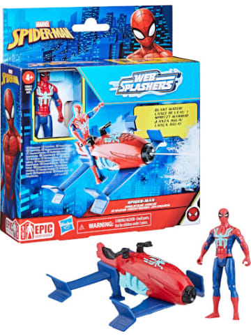 Hasbro Spielzeugfahrzeug Spiderman Web Jet Splasher, ab 6 Jahre