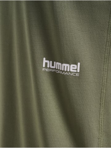Hummel T-Shirt "Pulse Workout T-Shirt S/S" in Grün