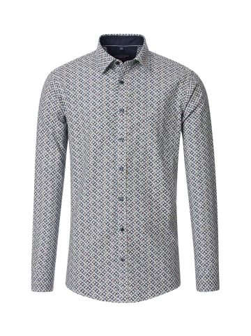 CASAMODA Langarm FreizeitHemd für Herren in blau