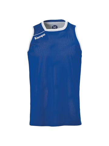 Kempa TankTop REVERSIBLE Kids in royal/weiß
