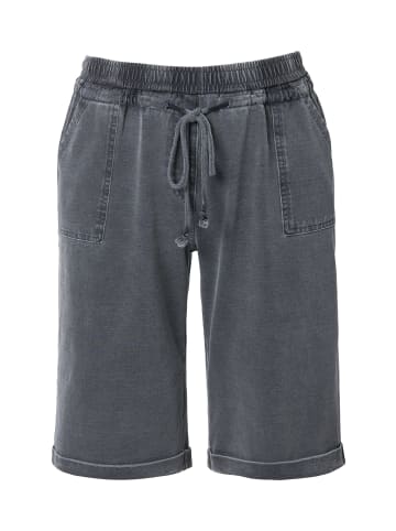 Ulla Popken Shorts in graphitgrau