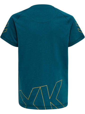 Hummel Hummel T-Shirt Hmlcima Multisport Kinder Leichte Design in BLUE CORAL