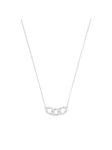 Amor Kette mit Anhänger Silber 925, rhodiniert in Silber