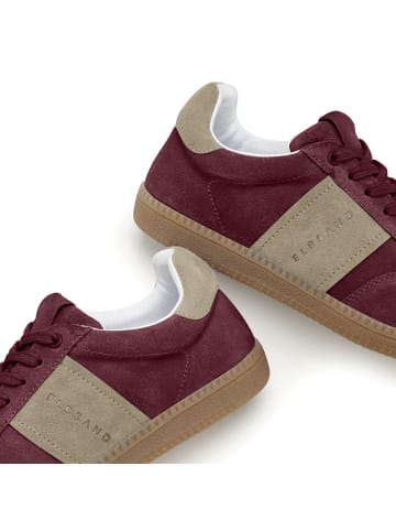 ELBSAND Sneaker in bordeaux-beige