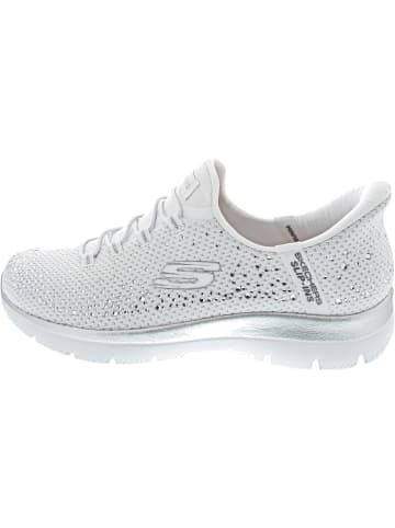 Skechers SlipIns: Summits-Brillian Slipper Weiß