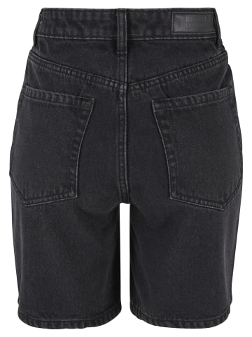 Urban Classics Jeans Shorts in black washed