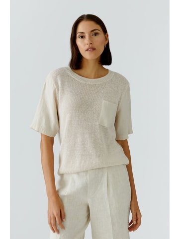 Oui Pullover in biscuit