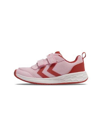Hummel Klettverschluss Schuhe Turbo Run Lebensstil Kinder in PALE LILAC/PAPRIKA