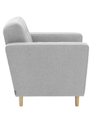 58 aufm Kessel POLSTERSESSEL Kazia Flachgewebe hellgrau