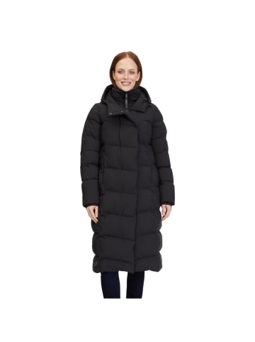 ragwear Steppmantel in black