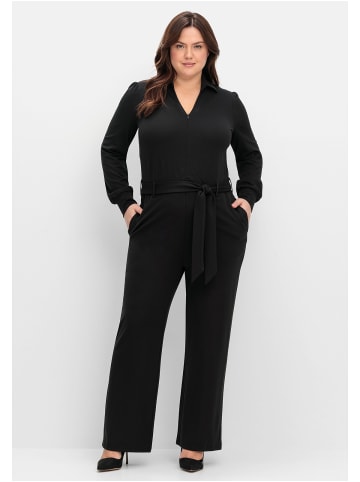 sheego by Joe Browns Jumpsuit in schwarz
