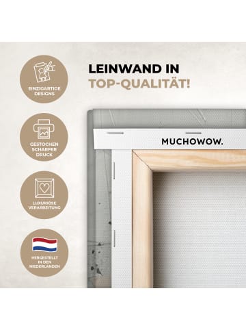 MuchoWow Leinwand bilder Abstrakte Kunst Explosion (BxH)