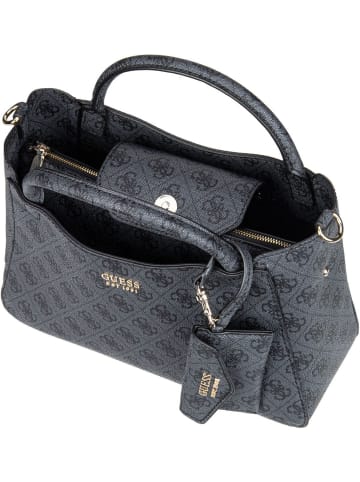 Guess Handtasche Brenton Small Girlfriend SAT Logo in Coal Logo