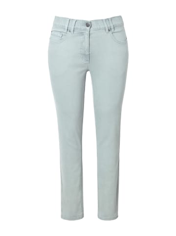 Ulla Popken Jeans in helles moosgrün