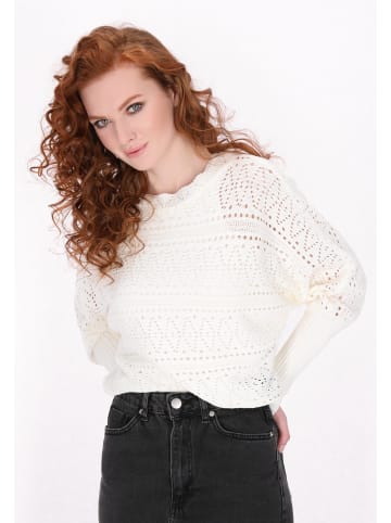 DreiMaster Women Pullover in offwhite