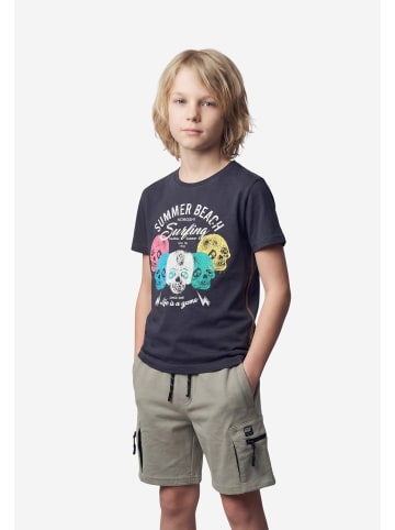 KOROSHI T-shirt mit kurzen Ã¤rmeln fÃ¼r jungen in blau