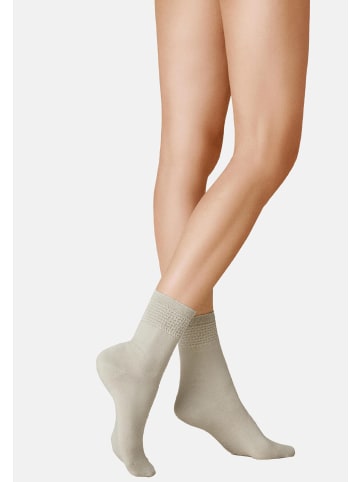 Kunert Socken Blue biologisch abbaubar in Flachs
