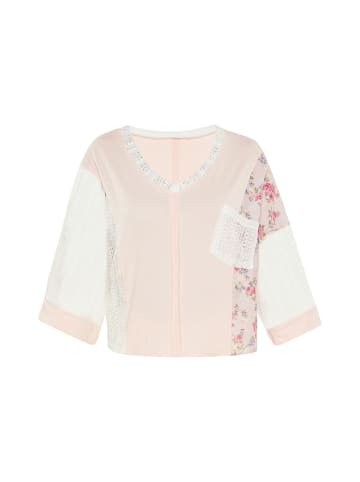 Usha Women Blouse in salmon multicolor