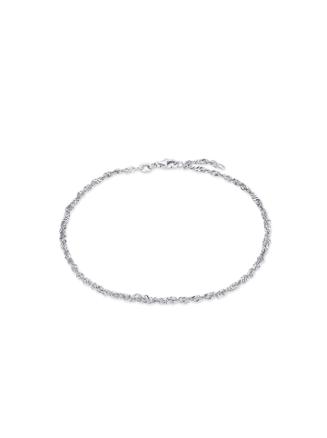 Amor Fußkette Silber 925, rhodiniert in Silber