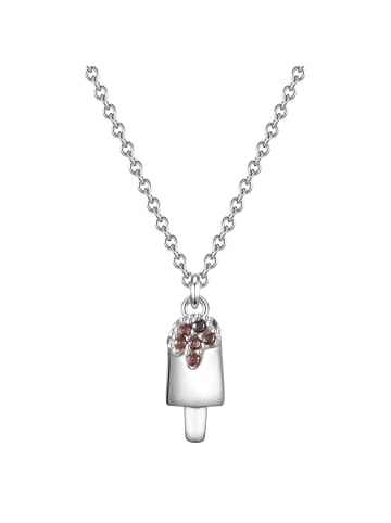 Glanzstücke München Halskette Eis Sterling Silber Zirkonia in silber
