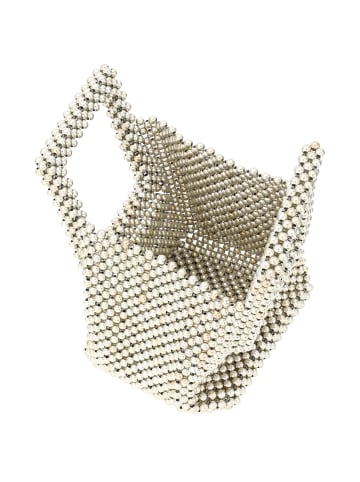 NAEMI Damen Handtasche in Silber