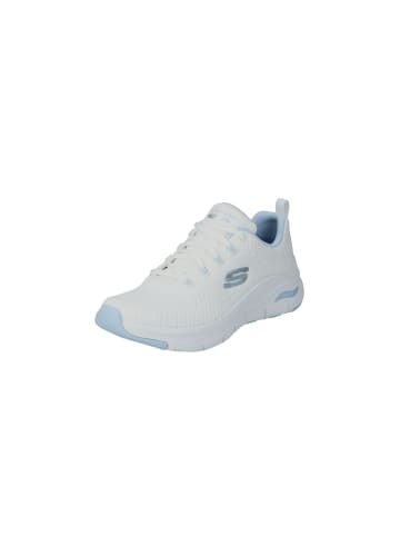Skechers Sneaker ARCH FIT - GLEE FOR ALL in white/light blue