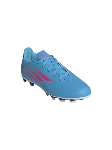 adidas Fußballschuh X SPEEDFLOW.4 FxG in skyrus/tmshpn/legind