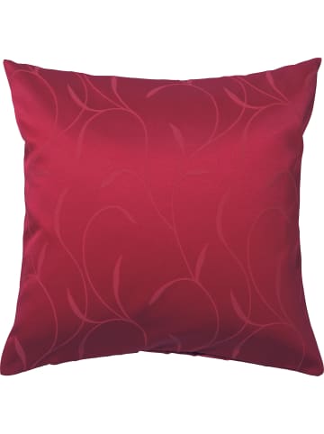 Erwin Müller Jacquard Kissenhülle Remscheid in rubin