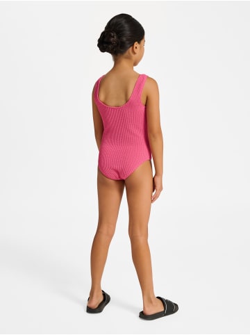 Hummel Badeanzug Hmljr Crinkle Mädchen in PINK FLAMBÈ