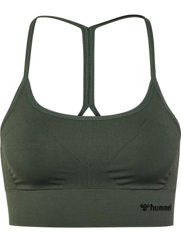 Hummel Sportoberteil Hmltiffy Seamless Sports Top in CLIMBING IVY