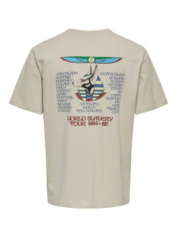 ONLY & SONS T-shirt in Silver Lining